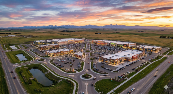 Drone Photography Alberta aerial visuals used for construction marketing and storytelling